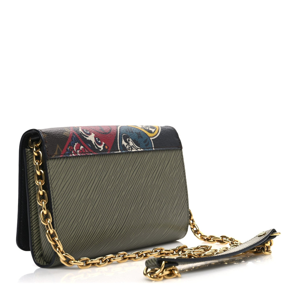 Monogram Epi Kabuki Twist Chain Wallet