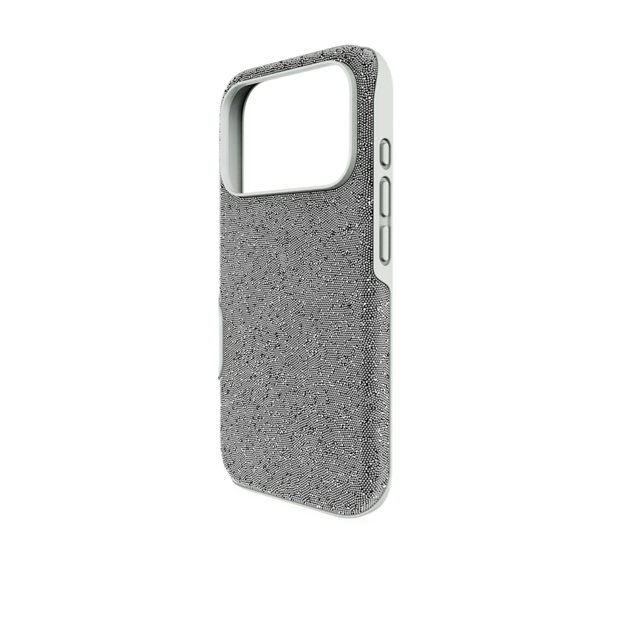 High smartphone case, iPhone 17 Pro, Silver tone