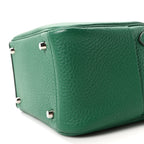 Taurillon Clemence Mini Lindy 20 Vert Vertigo