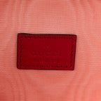 Snakeskin Broadway Mini Heart Top Handle Bag Rasberry Candy
