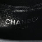 Caviar Quilted Medallion Tote Black