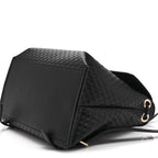 Microguccissima Drawstring Backpack Black