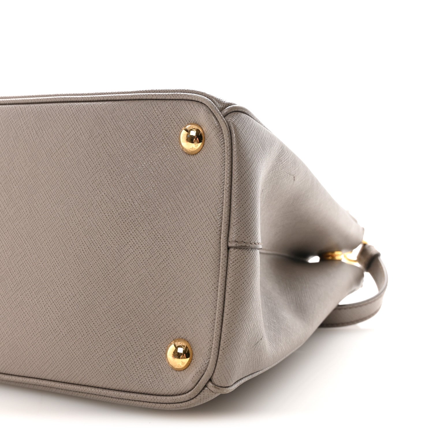Saffiano Lux Large Galleria Double Zip Tote Argilla