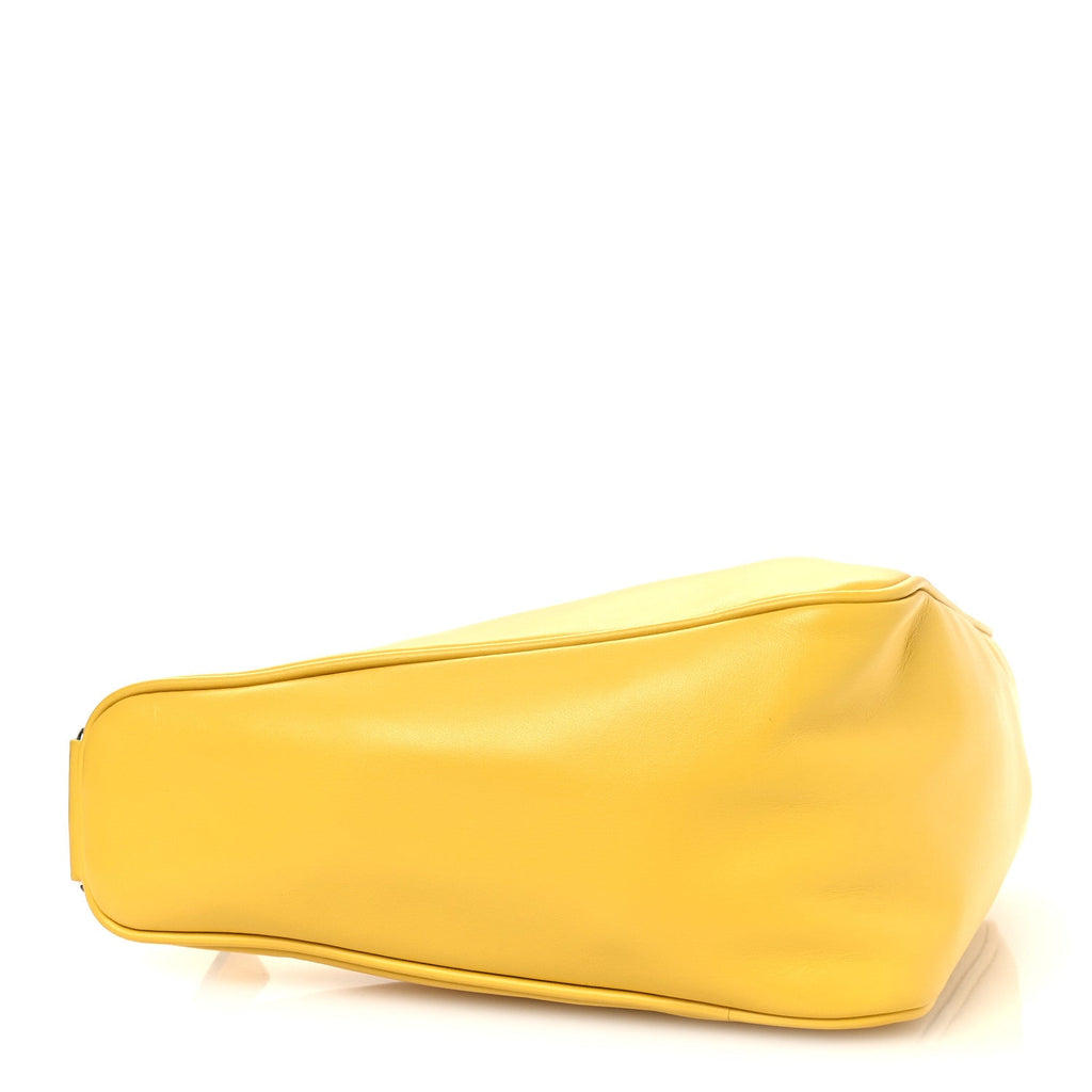 Softy Calfskin Triangle Shoulder Bag Sole
