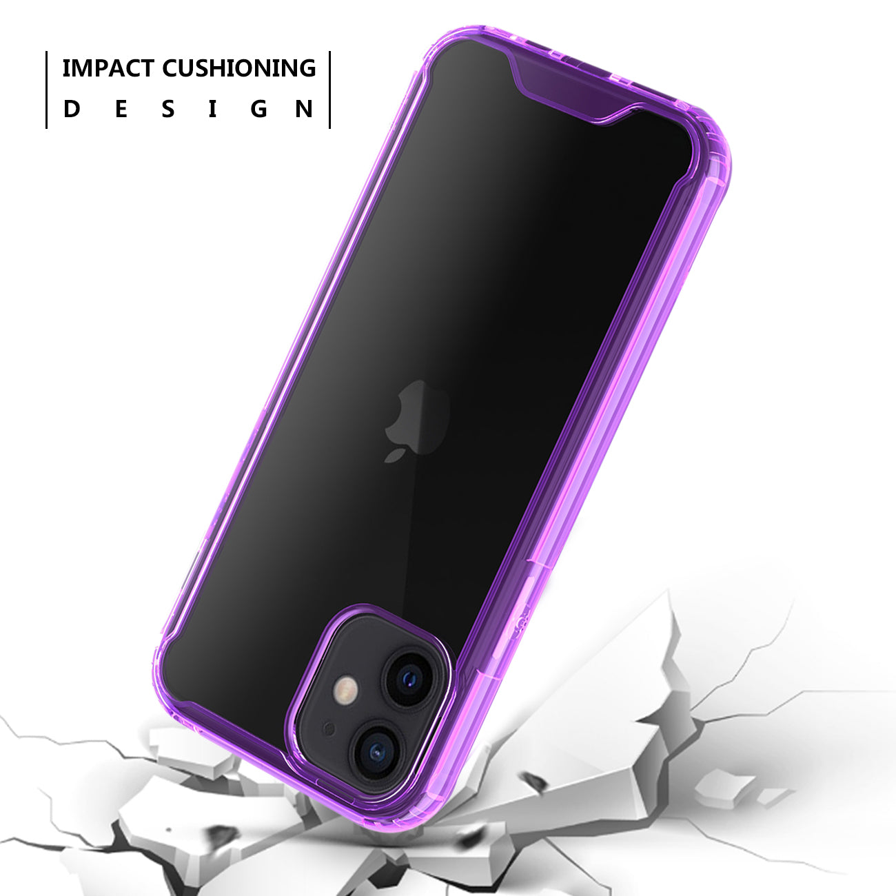 Iphone 12 Mini Bumper Case In Purple