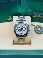 Rolex Oystersteel  Daytona   - White Index Dial - Oyster Bracelet - 126500ln wio