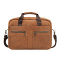 SAHARA - Genuine Leather Business Bag Briefcase - Laptops up to 16-inch