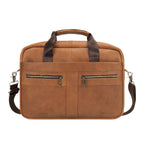 SAHARA - Genuine Leather Business Bag Briefcase - Laptops up to 16-inch