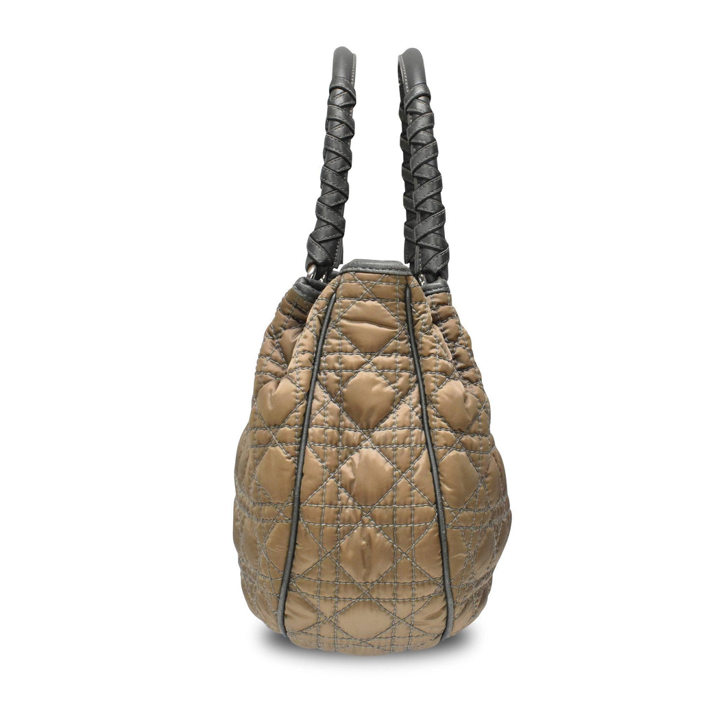 Christian Dior 'Cannage Nylon Hobo Bag'