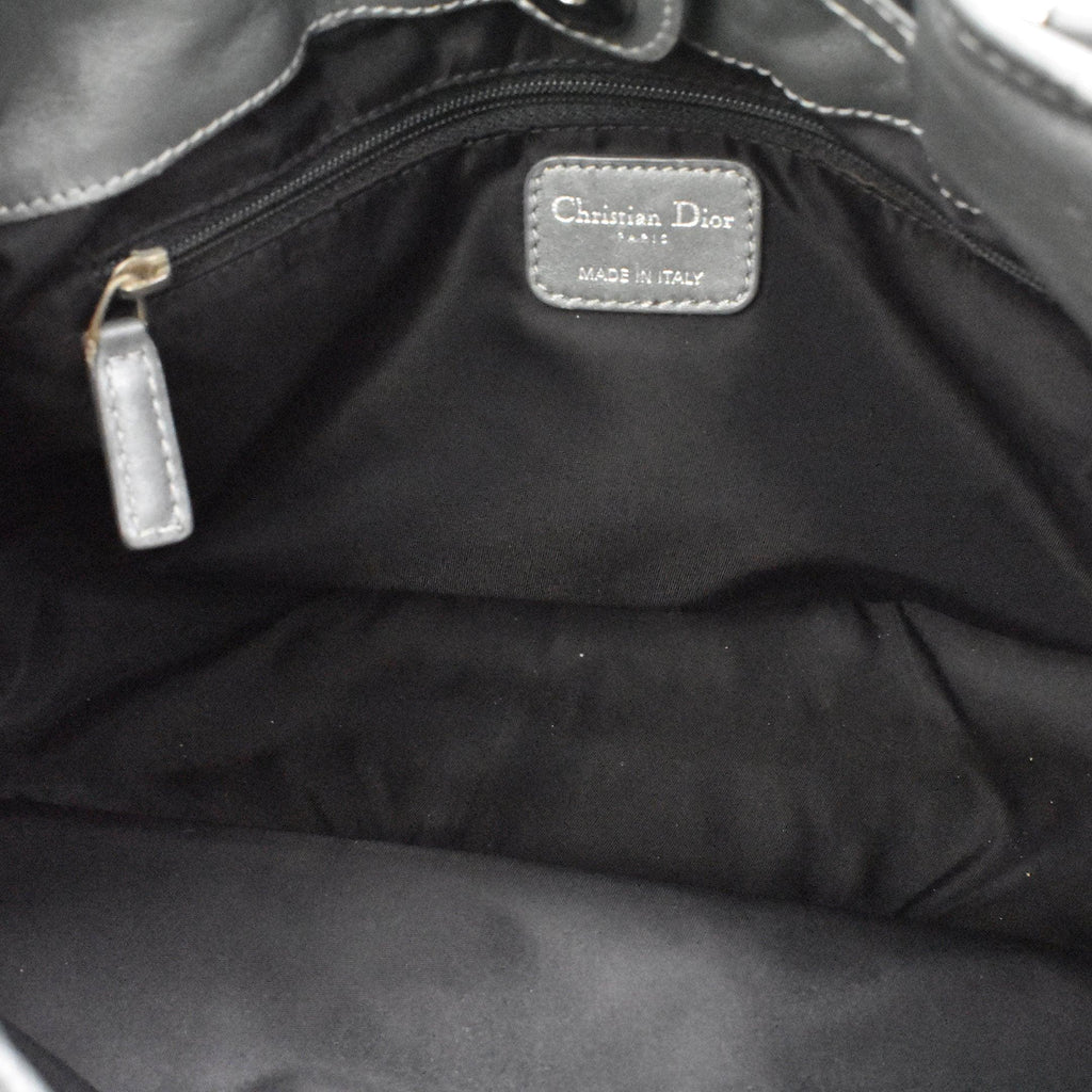 Christian Dior 'Cannage Nylon Hobo Bag'