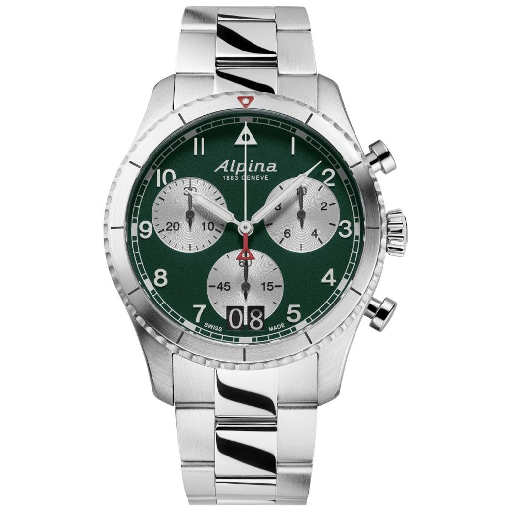 Alpina Startimer Pilot Quartz Chronograph Big Date Watch