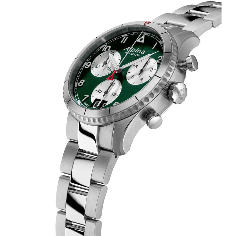 Alpina Startimer Pilot Quartz Chronograph Big Date Watch
