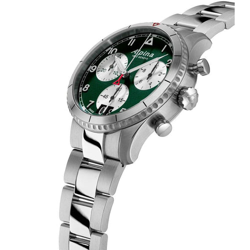 Alpina Startimer Pilot Quartz Chronograph Big Date Watch