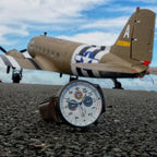 AVI-8 Hawker Hurricane Chronograph Ivory Grey Watch AV-4011-0B