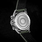 AVI-8 Ivory Steel Hawker Harrier Chronograph Watch