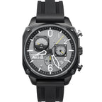 AVI-8 Men's Black Hawker Hunter Grey Black Watch
