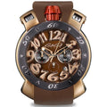 Gaga Milano Men's Brown Chrono Watch