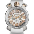 Gaga Milano Men's White Chrono Watch