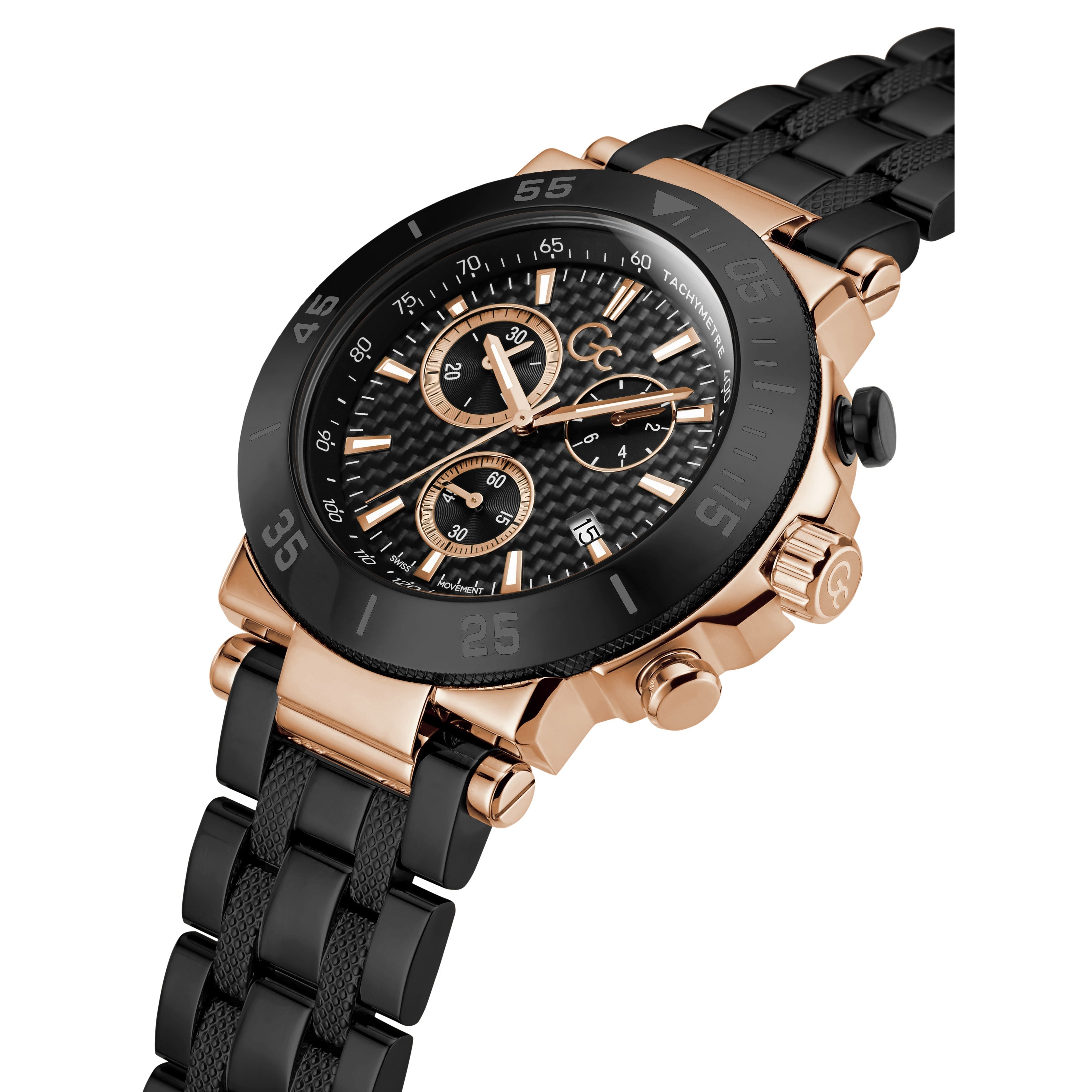 Gc One Men's Black Watch