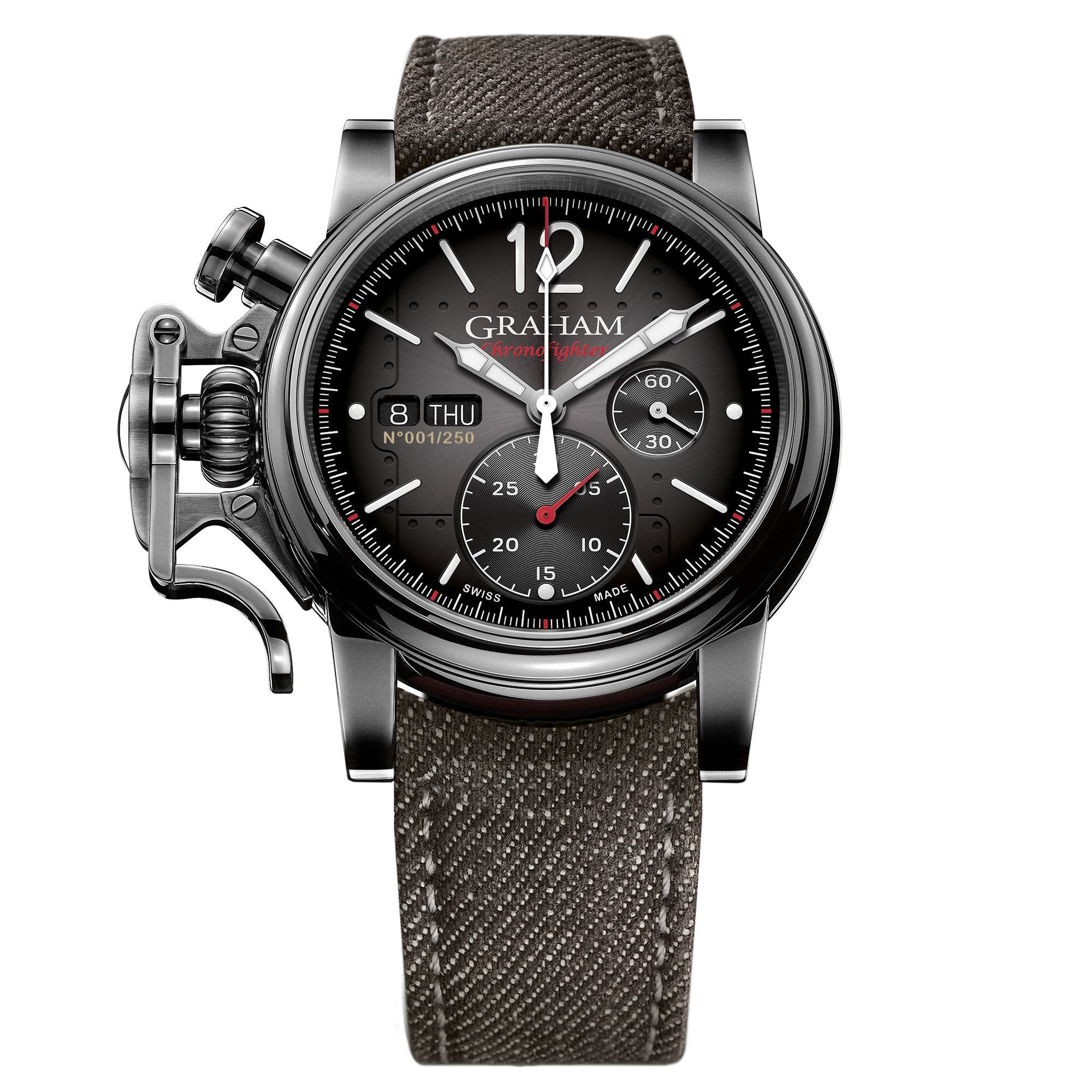 Graham Anthracite Chronofighter Vintage Ltd Watch