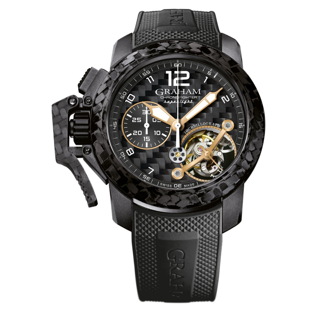 Graham Black Chronofighter Superlight Watch