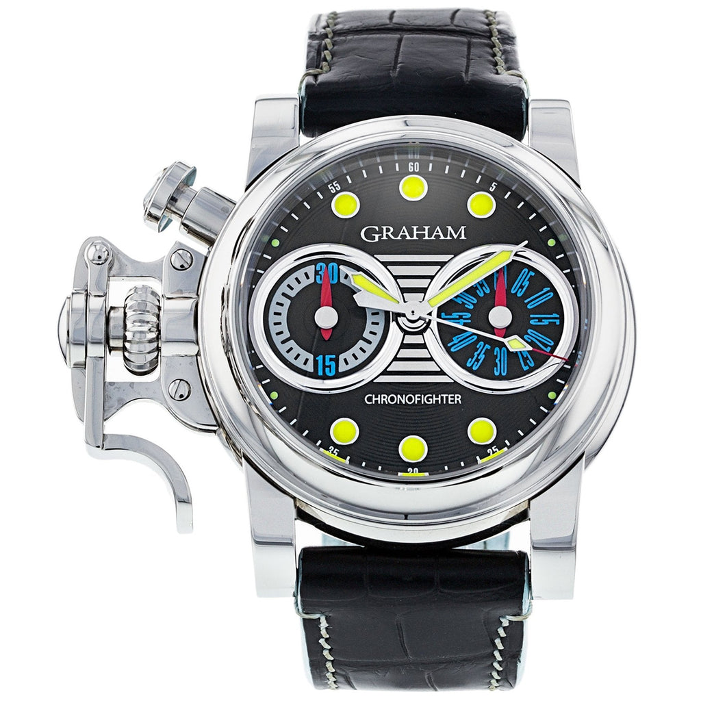 Graham Black Chronofighter Watch