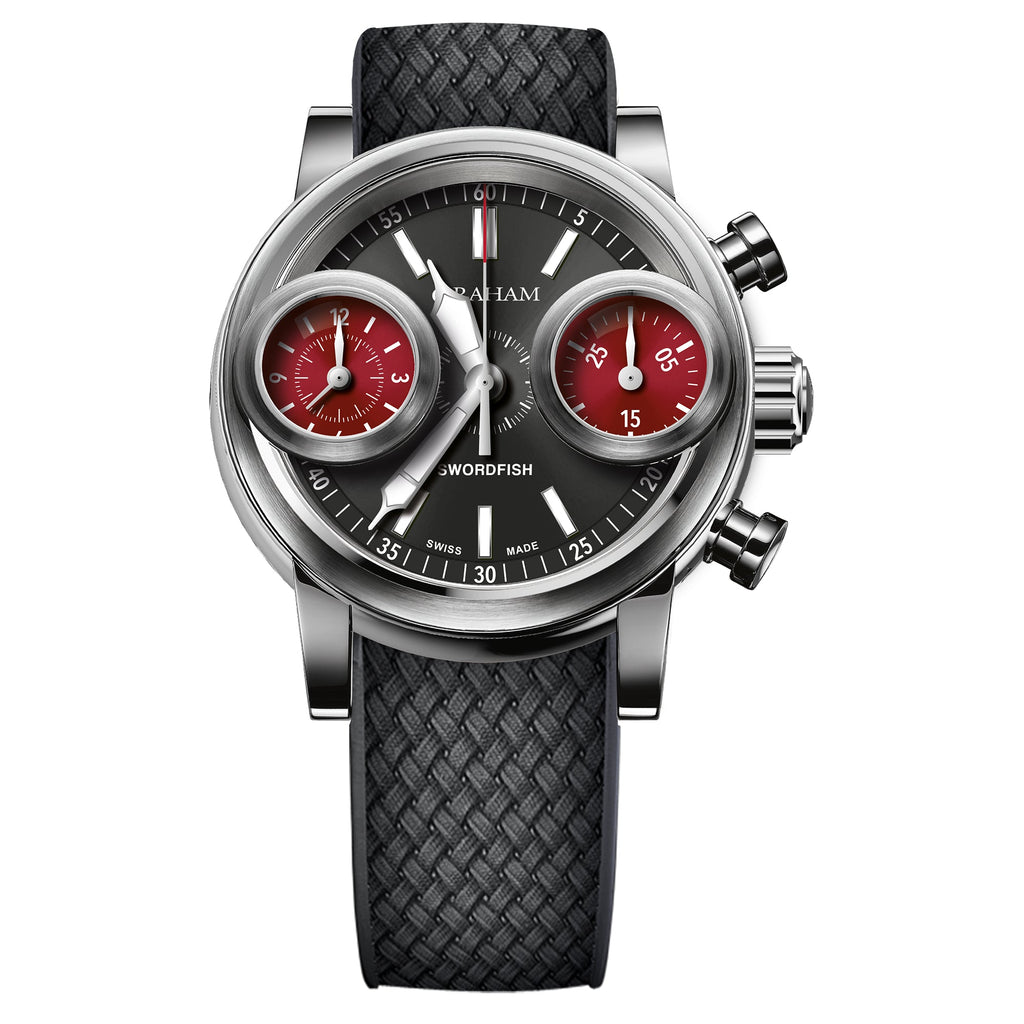 Graham Black Swordfish Chronograph Watch