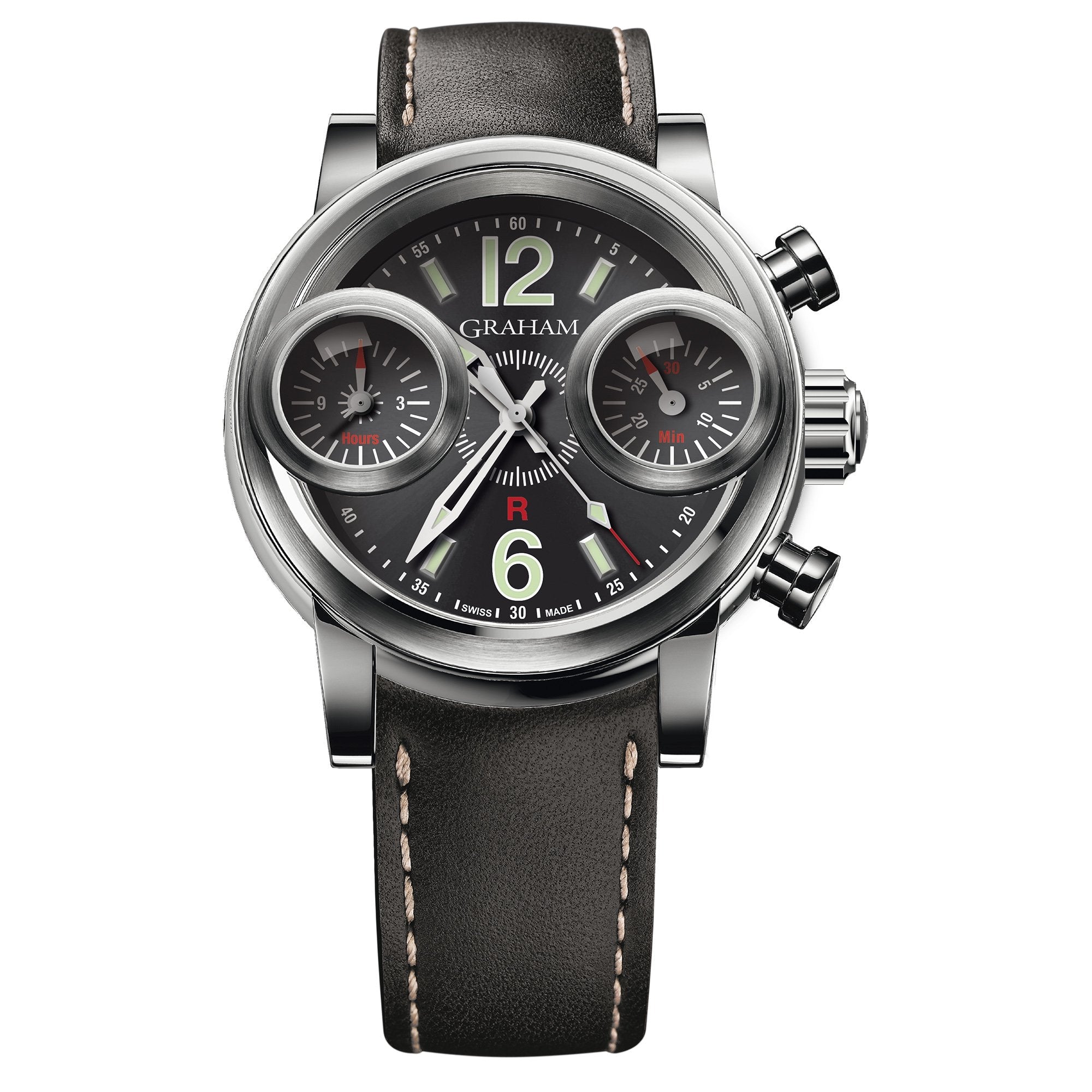 Graham Black Swordfish Chronograph Watch