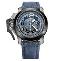 Graham Blue Chronofighter Steel Target Watch