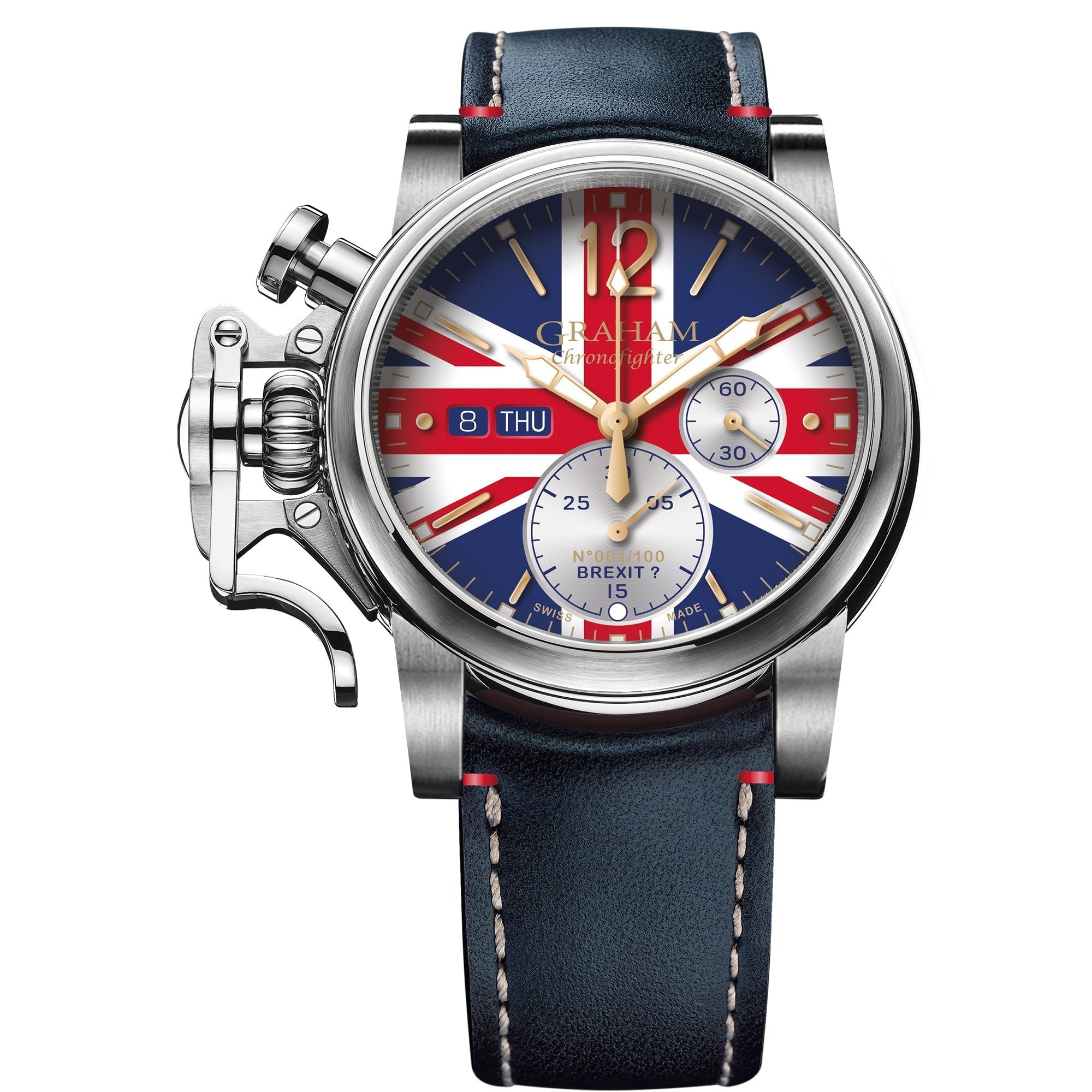 Graham Blue Chronofighter Vintage Ltd Watch