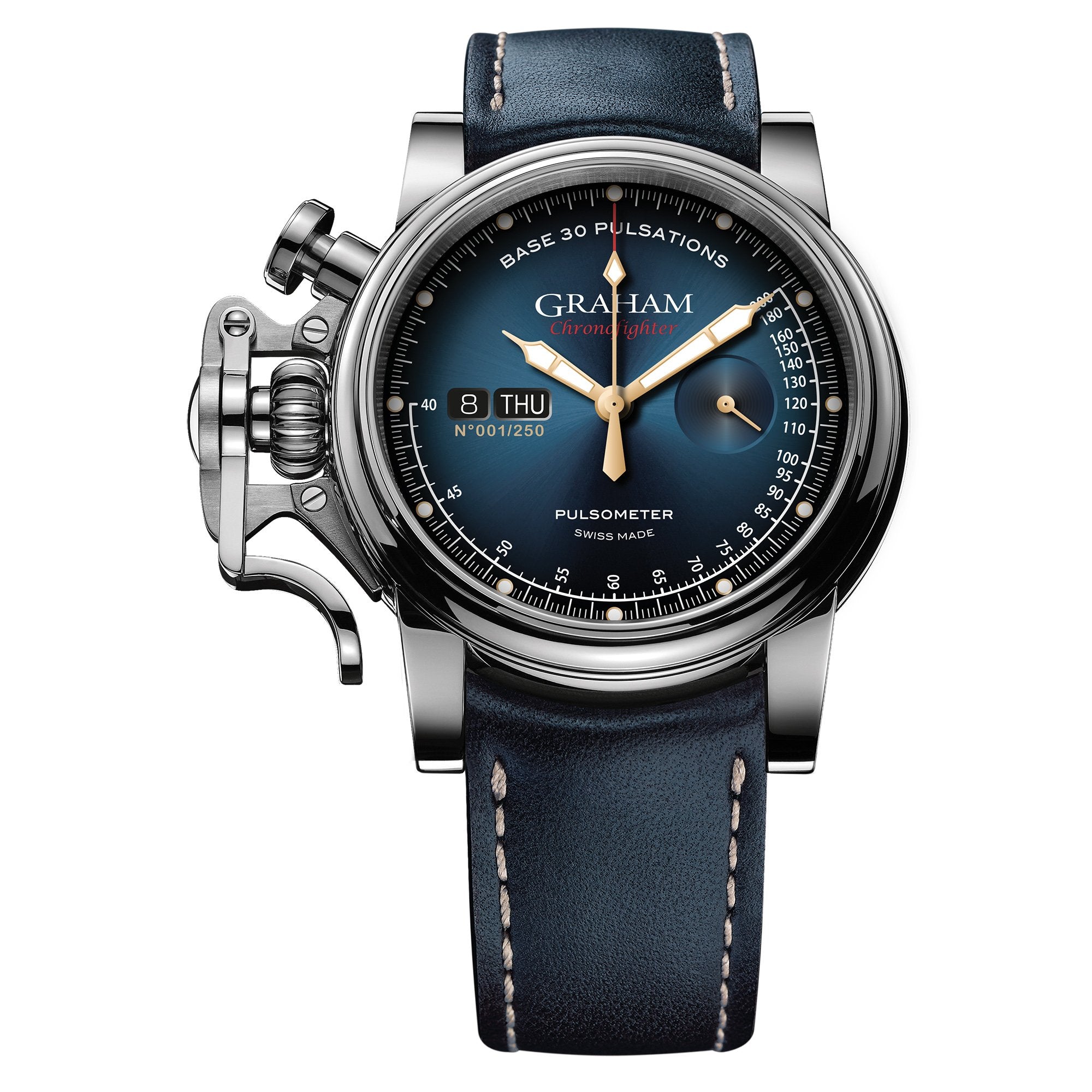 Graham Blue Chronofighter Vintage Ltd Watch