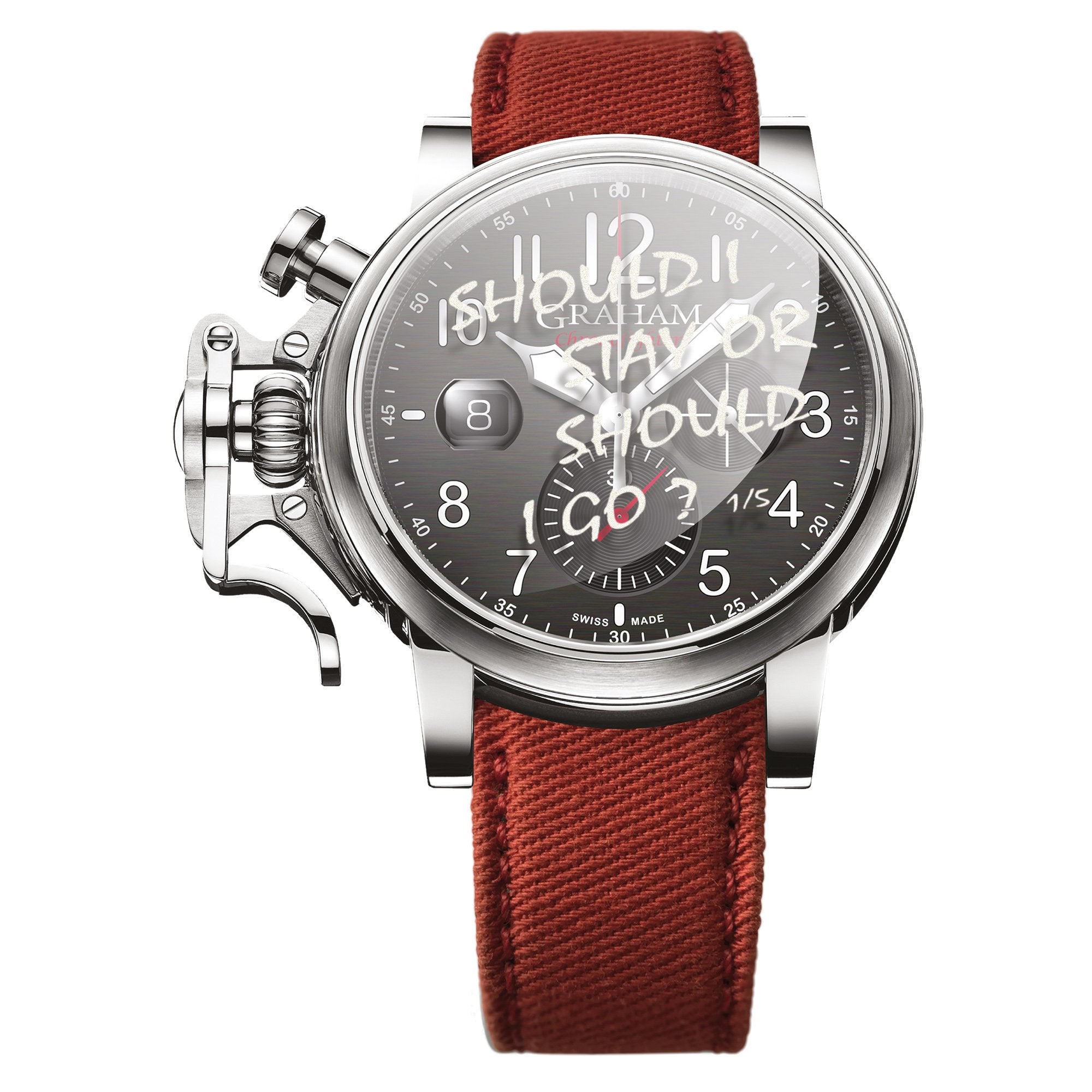 Graham Brown Chronofighter Grand Vintage Watch