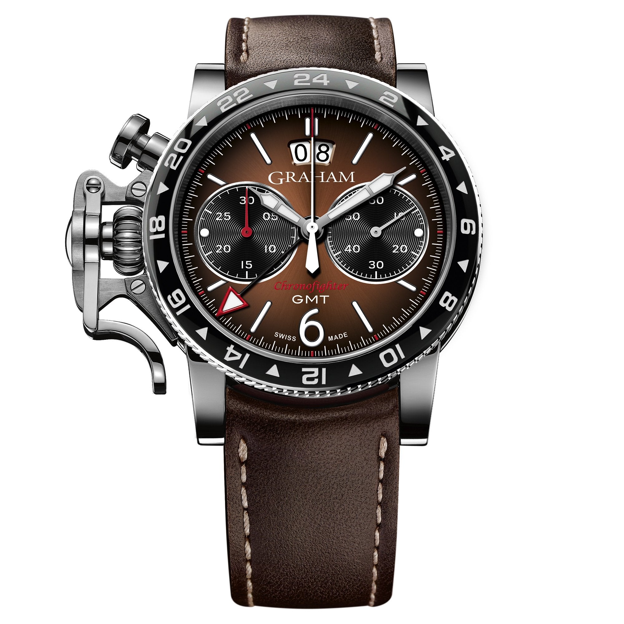Graham Brown Chronofighter Vintage GMT Watch