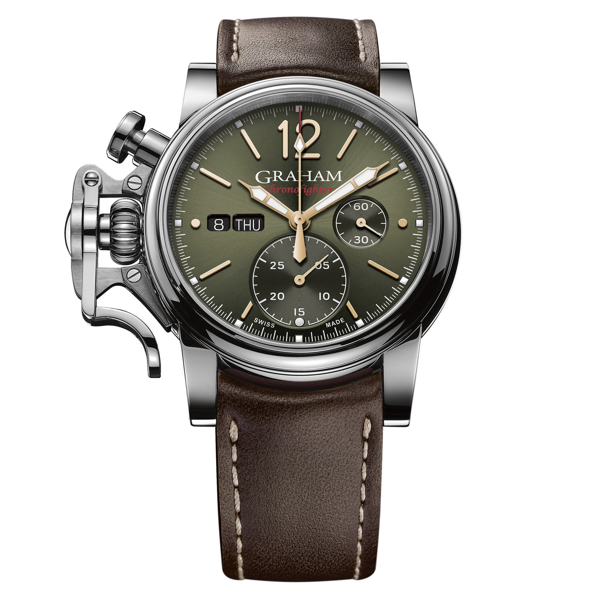 Graham Brown Chronofighter Vintage Watch