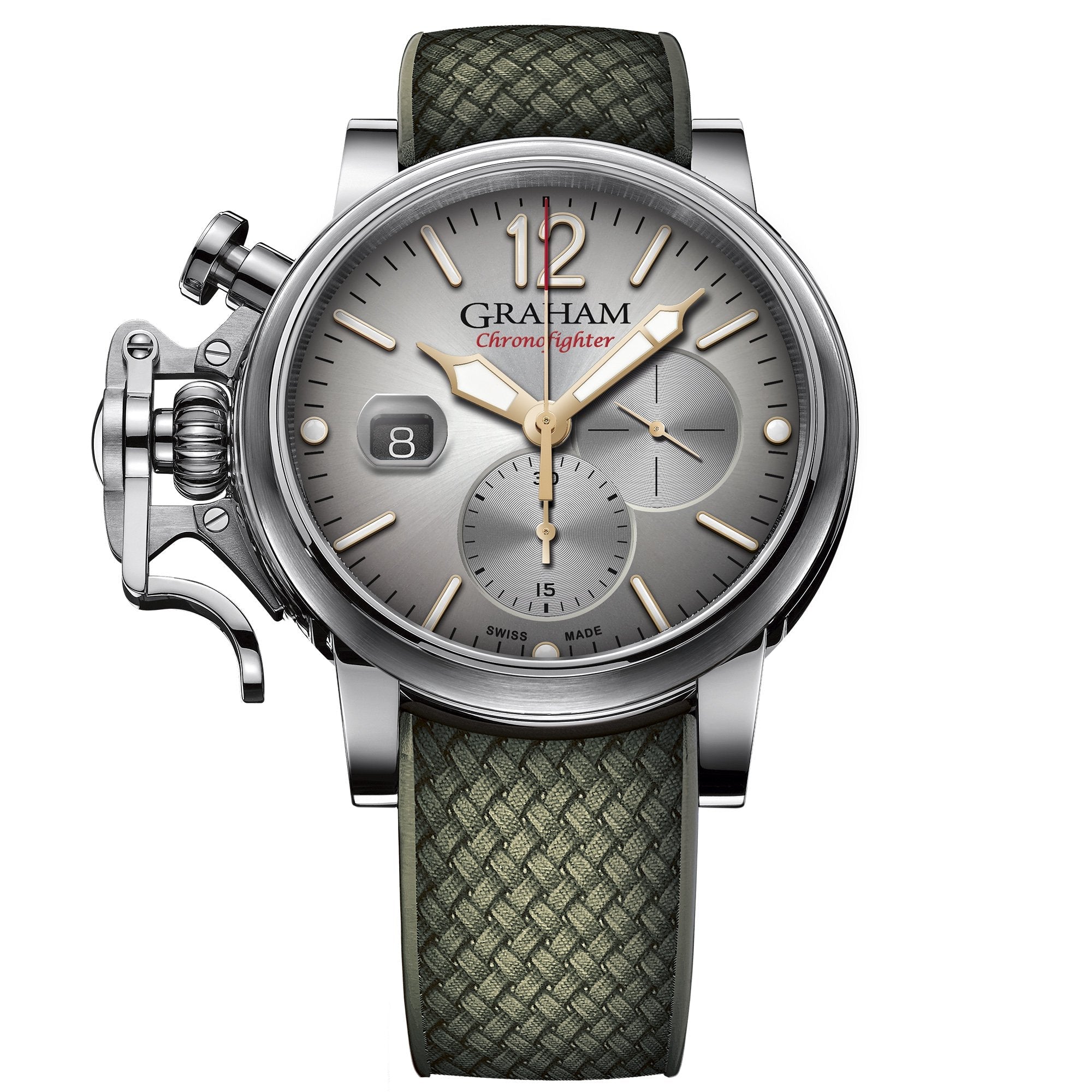 Graham Green Chronofighter Grand Vintage Watch