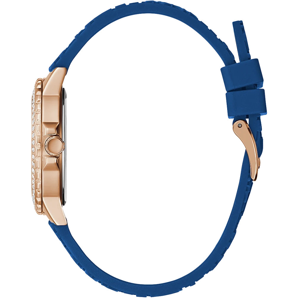 Guess Crown Jewel Ladies Blue Watch