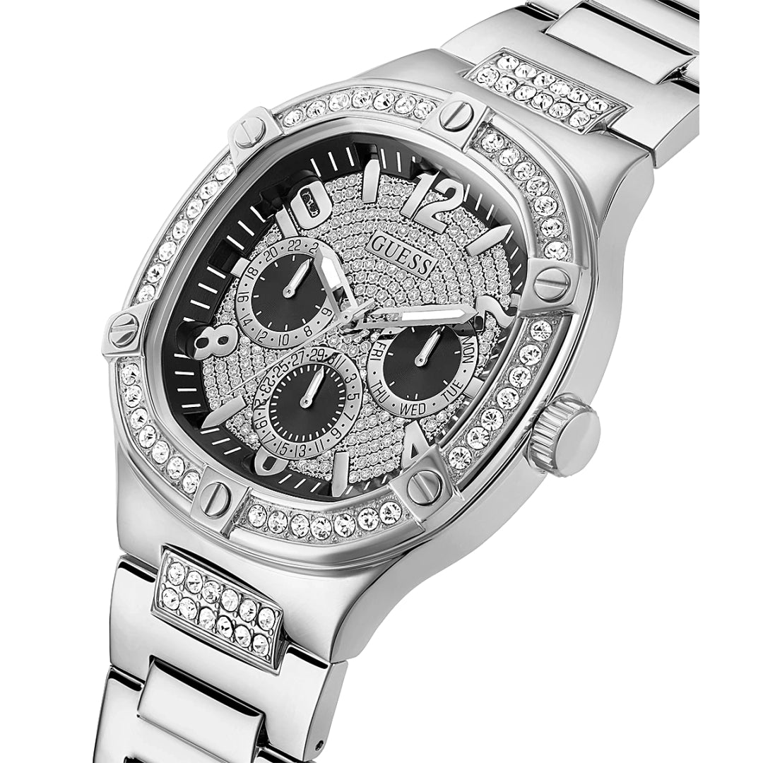Guess Duke Men's Silver Watch