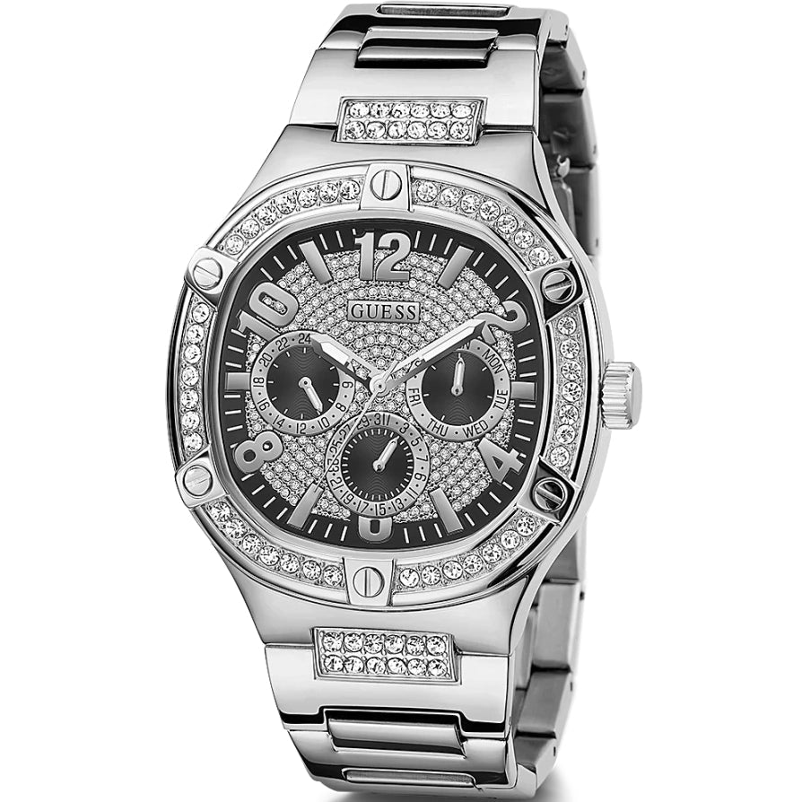 Guess Duke Men's Silver Watch