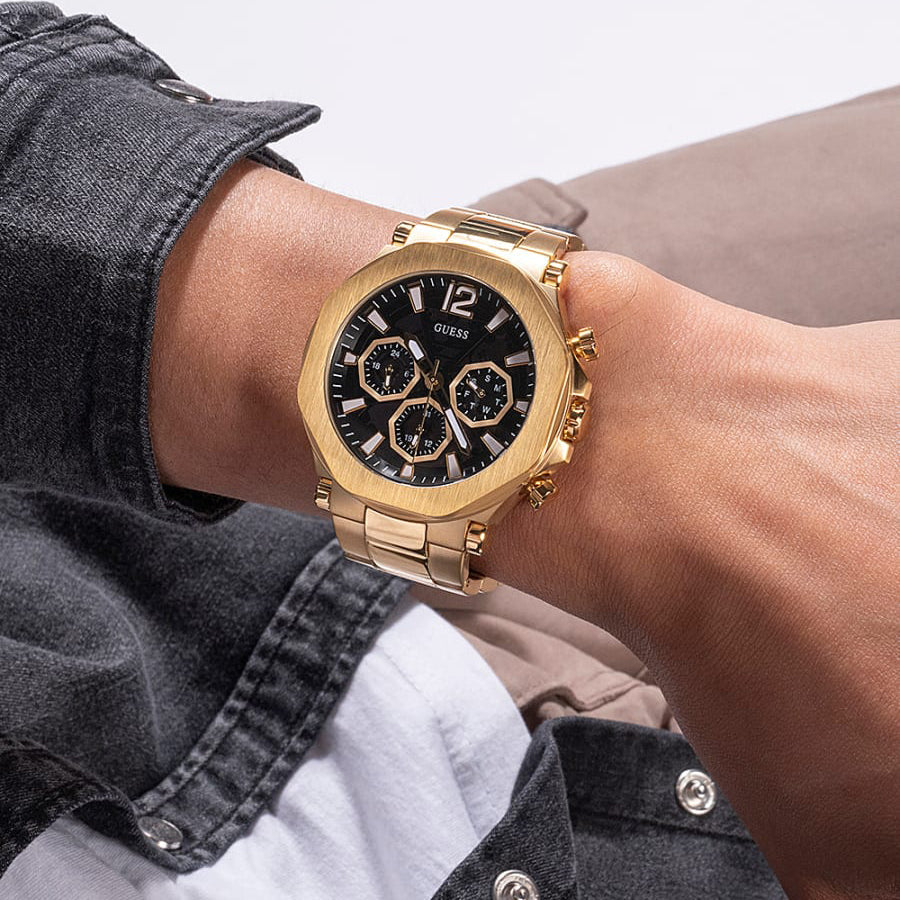 Guess Edge Men's Gold Watch