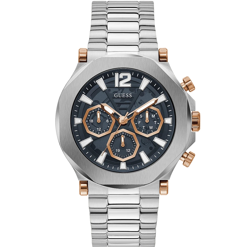Guess Edge Men's Silver Watch