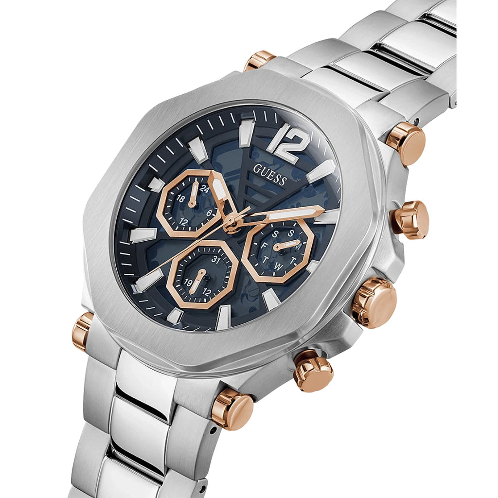 Guess Edge Men's Silver Watch