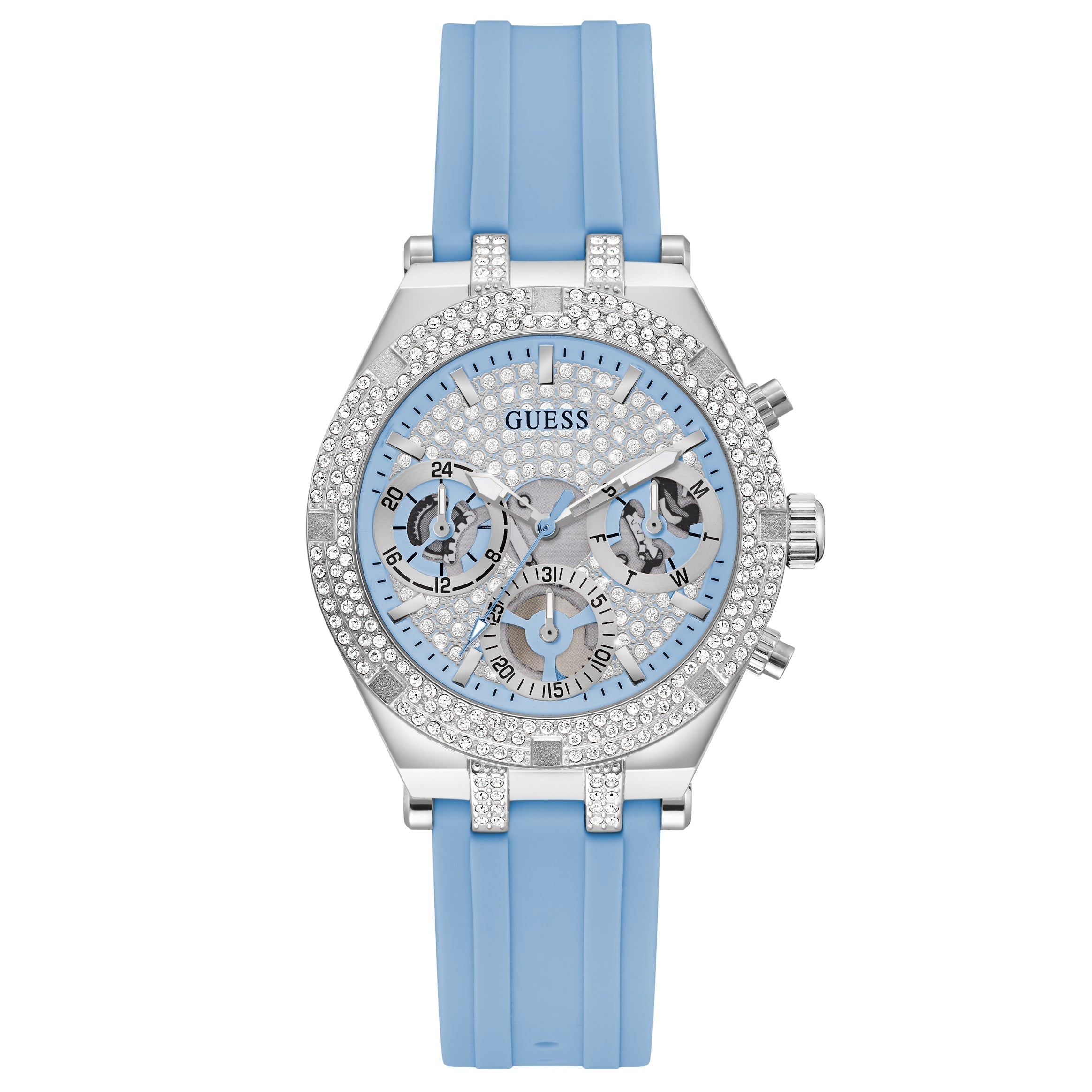 Guess Ladies Heiress Blue Watch