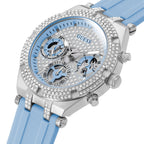 Guess Ladies Heiress Blue Watch