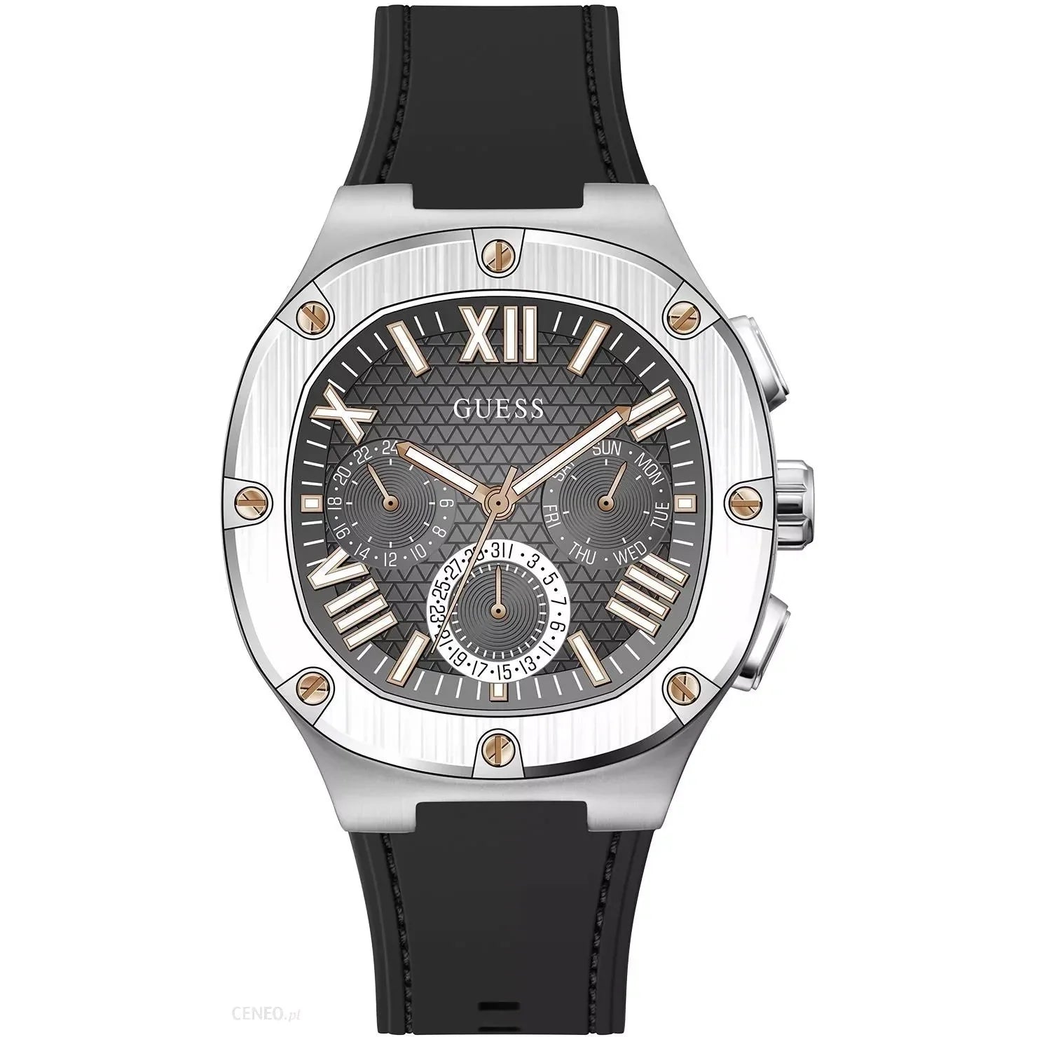 Guess Headline Men's Black Watch