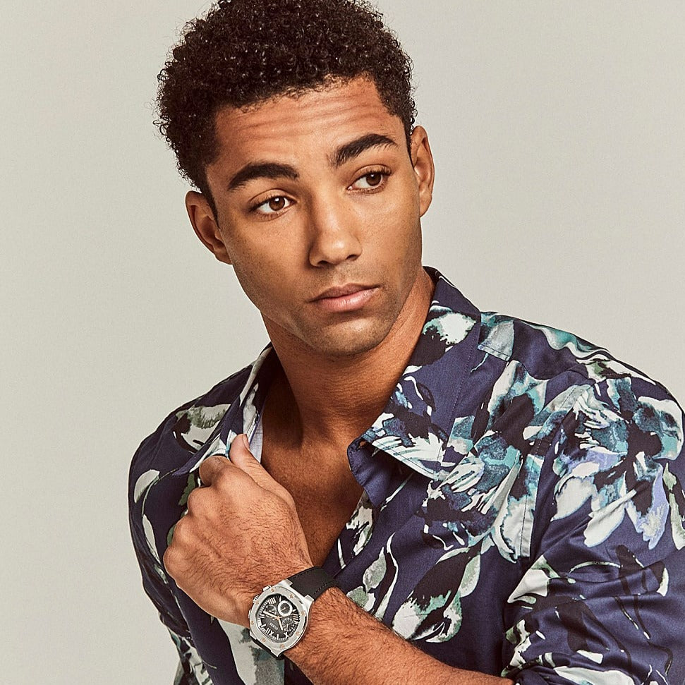 Guess Headline Men's Black Watch