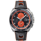 Junghans 1972 Chronoscope Men's Orange/Black Watch