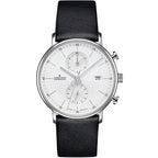 Junghans FORM C Chronoscope Men's White/Black Watch