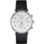 Junghans FORM C Chronoscope Men's White/Black Watch