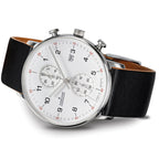Junghans FORM C Chronoscope Men's White/Black Watch