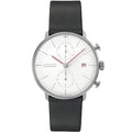 Junghans Max Bill Bauhaus Chronoscope Men's White/Black Watch
